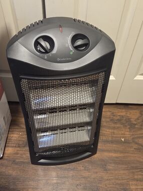 Comfort Zone Space Heaters for Indoor Use, Portable Electric Heater, Adjustable